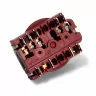 Переключатель духовки 6 позиций шток 23мм плиты Teka 3140109 Gottak 7605110