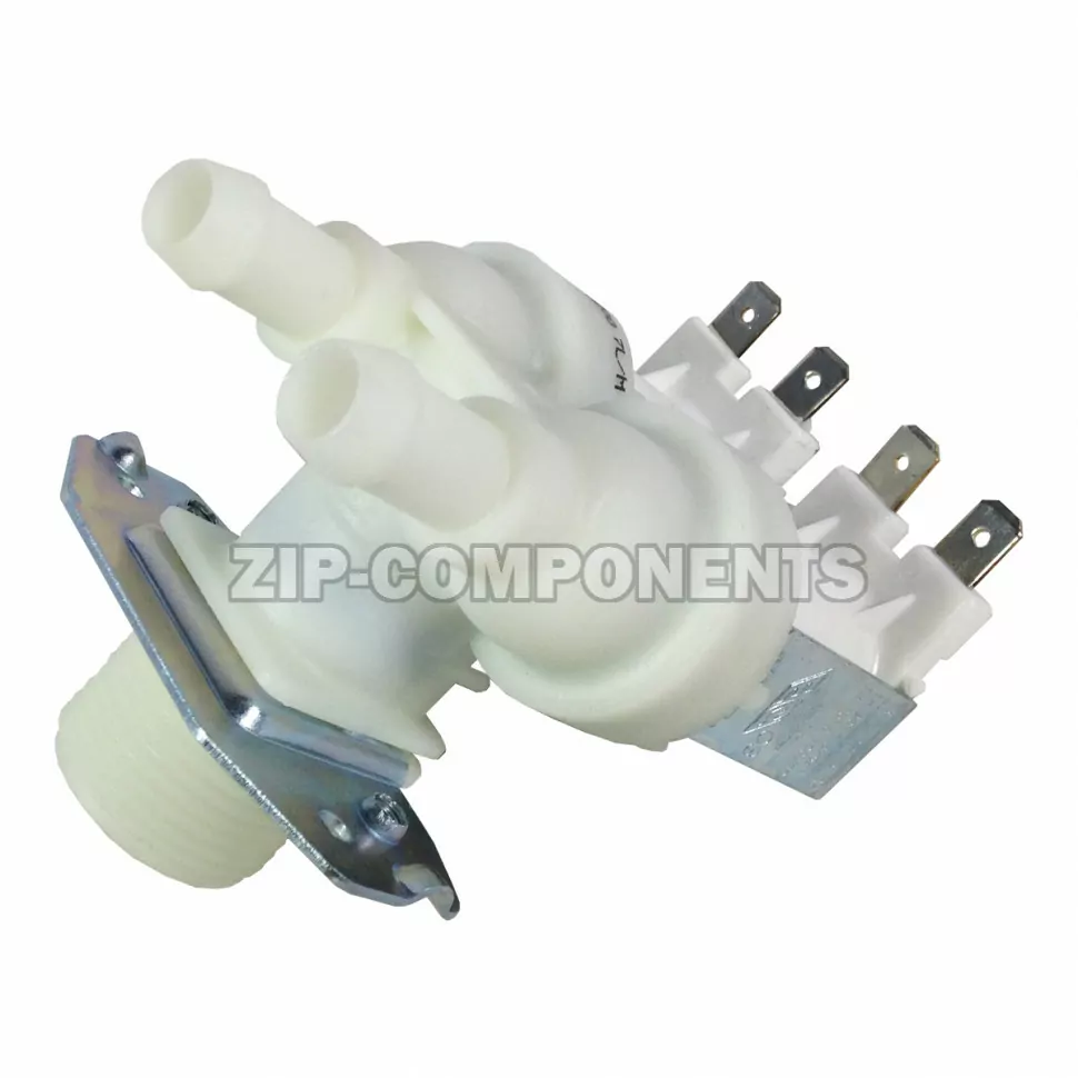 Электроклапан воды TP 2W-90 универсальный D-12mm замена Whirlpool 481981729327