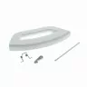 Ручка люка Indesit, серия Glob, белая C00507932 Италия