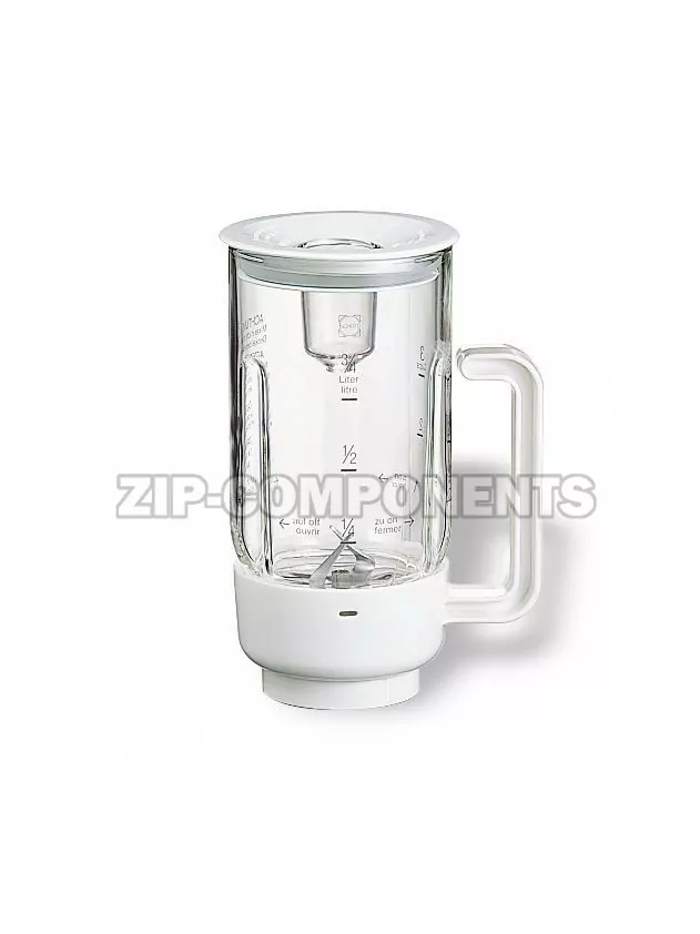 Стеклянный блендер для кухонных комбайнов Bosch 00461509