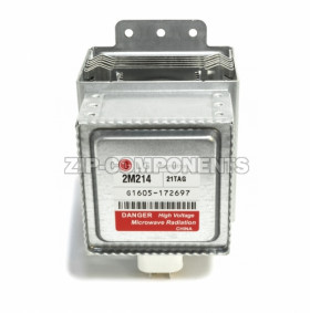 Магнетрон LG 2M214-21 900W 6 пластин 6 отверстий разъем параллельно